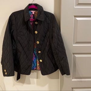 Lily Pulitzer Black Jacket